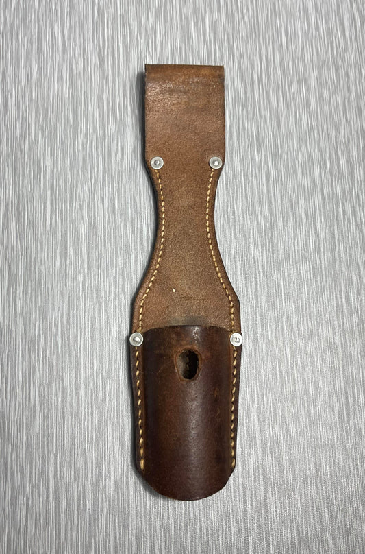 GERMAN WW2 1939 LUFTWAFFE S84/98 III PATTERN BAYONET BROWN LEATHER FROG