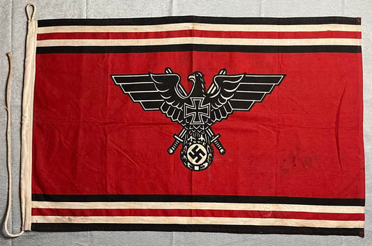 GERMAN WW2 N.S. SOLDATENBUND RZM M9/26 60CM X 90CM RARE