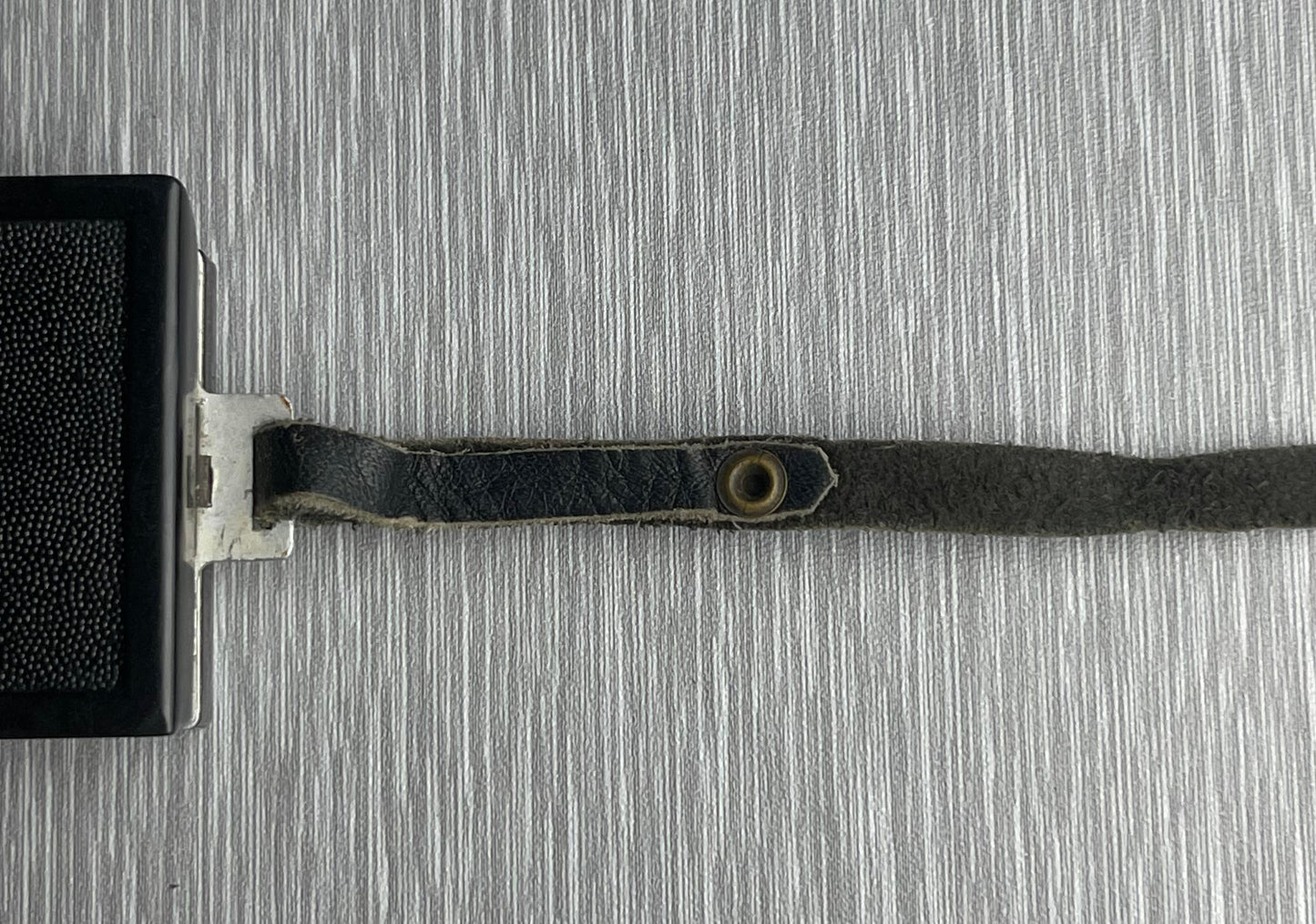 GERMAN WW2 WEHRMACHT D.R.P. "S" MARSCH KOMPASS W/ LEATHER STRAP