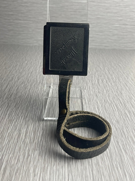 GERMAN WW2 WEHRMACHT D.R.P. "S" MARSCH KOMPASS W/ LEATHER STRAP #2