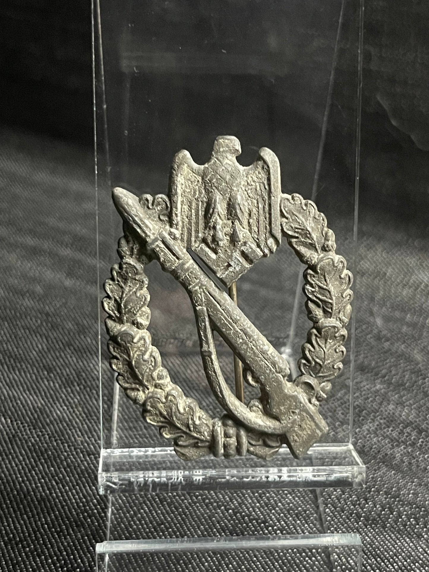 GERMAN WW2 1941 INFANTERIE STURMABZEICHEN IM SILBER S.H.U.C.O.