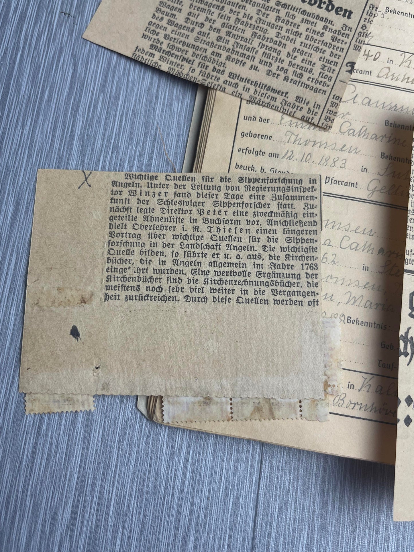 GERMAN WW2 AHNENPAS BLOODLINE PASSPORT EAST PRUSSIA