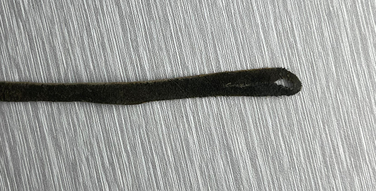 GERMAN WW2 WEHRMACHT D.R.P. "S" MARSCH KOMPASS W/ LEATHER STRAP