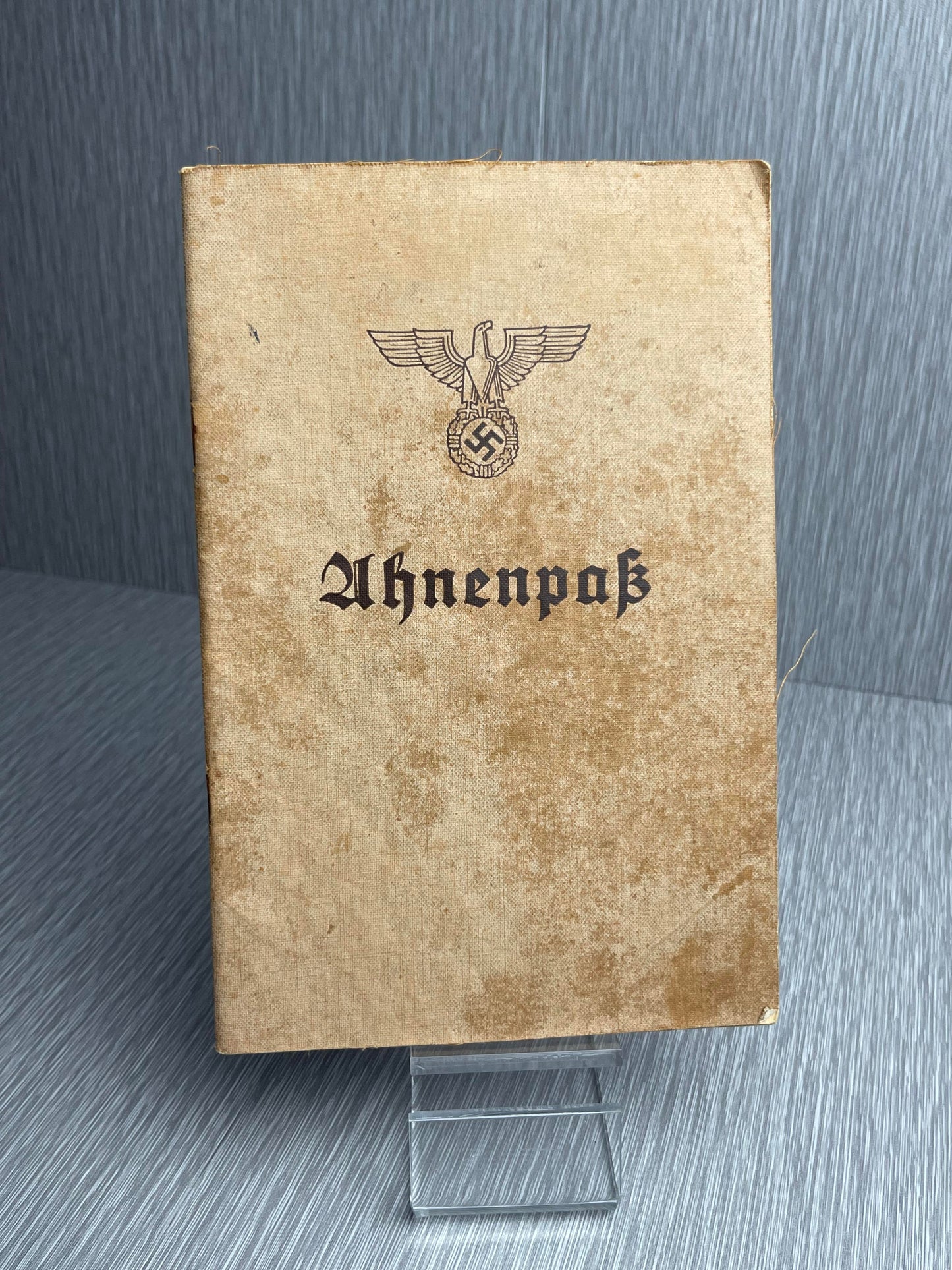 GERMAN WW2 AHNENPAS BLOODLINE PASSPORT EAST PRUSSIA
