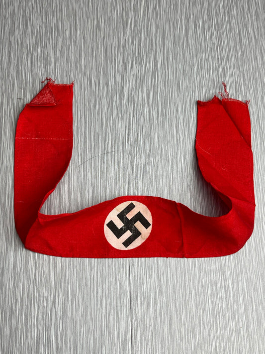 GERMAN WW2 NSDAP POLITICAL PARTY NARROW TYPE ARMBAND