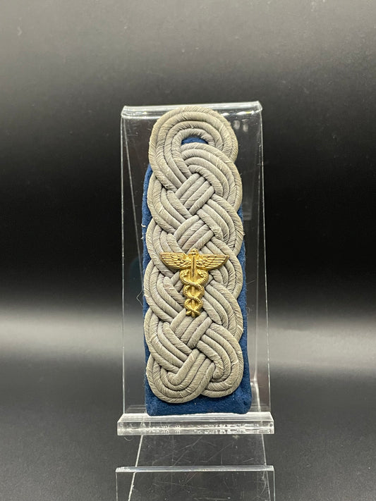 GERMAN WW2 TRUPPENSONDERDIENST “TSD” MAYOR SINGLE SHOULDER BOARD SEW-IN VARIANT