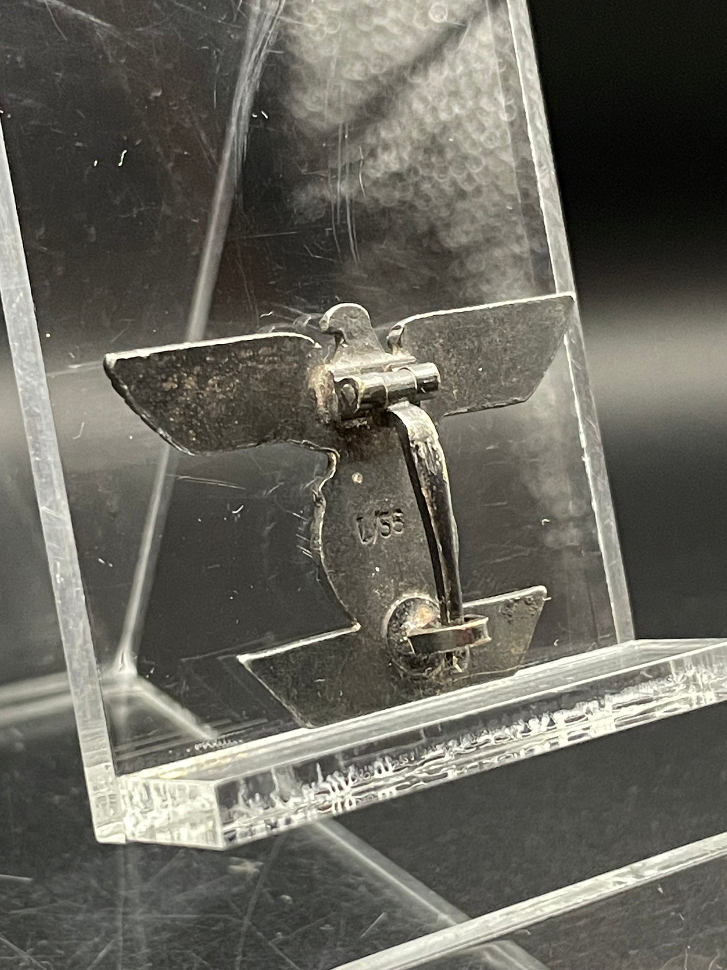 GERMAN WW2 LATE WAR FIRST CLASS SPANGE TO THE IRON CROSS IN ZINC BY FUNCKE & BRÜNINGHAUS “L/56” RARE