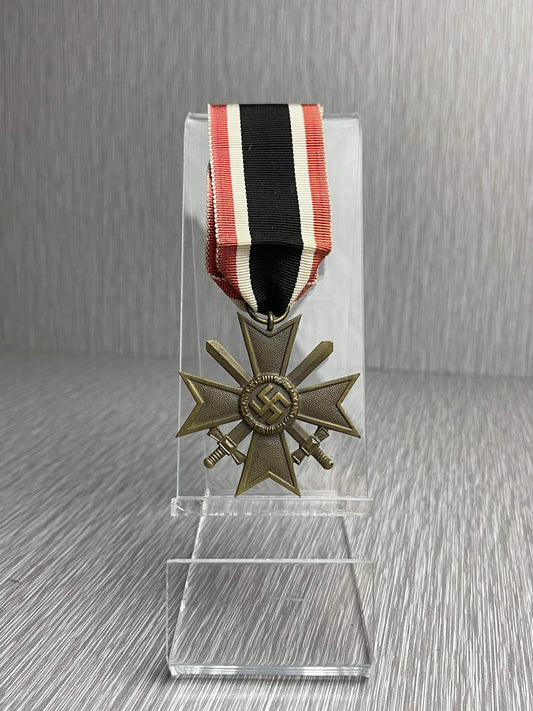 GERMAN WW2 WAR MERIT CROSS 2ND CLASS WITH SWORDS & RIBBON