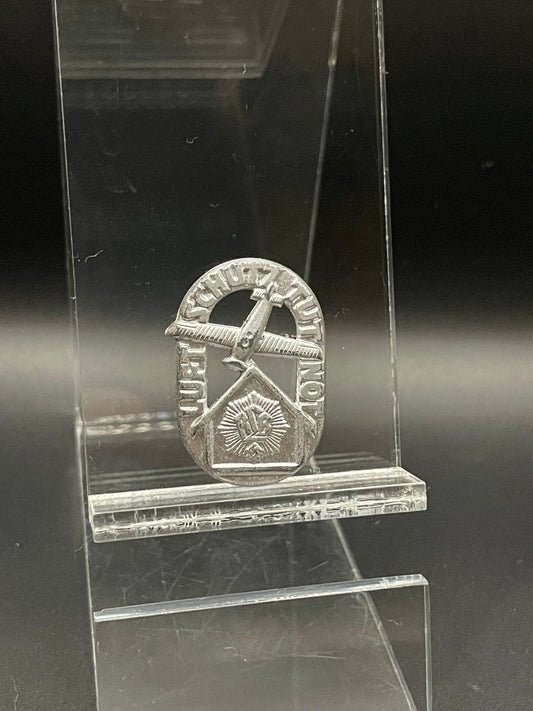 GERMAN WW2 “LUFTSCHUTZ TUT NOT” RLB CIVIL DEFENSE PIN