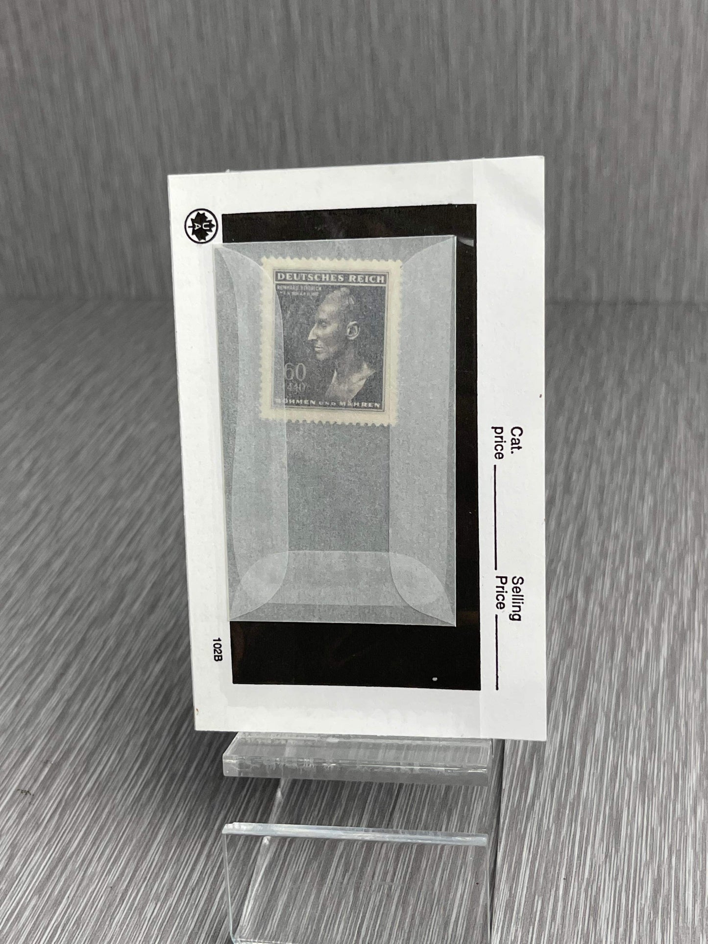 GERMAN WW2 WAFFEN-SS REINHARD HEIDRICH 1 YEAR DEATH ANNIVERSARY STAMP MINT
