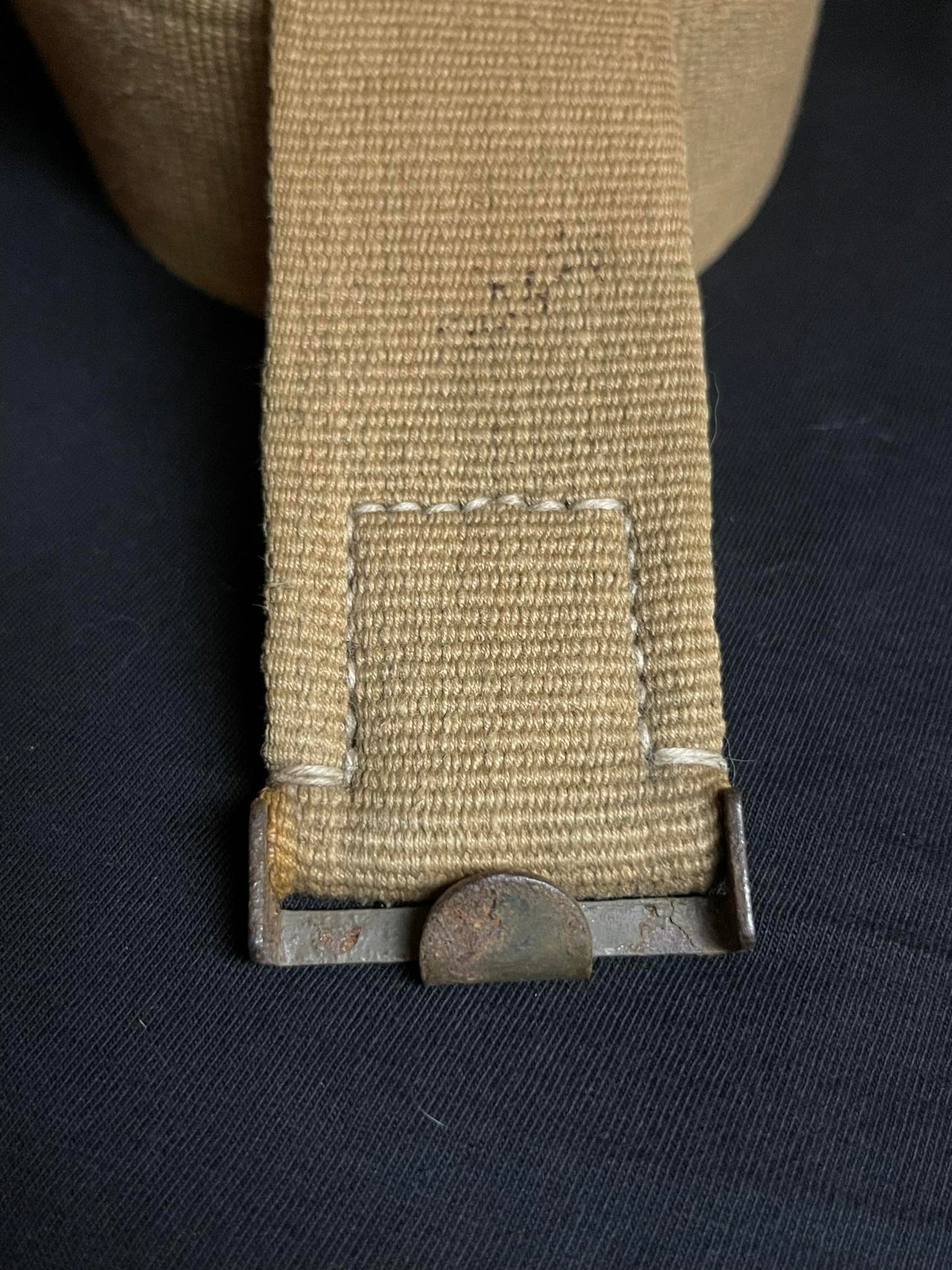 GERMAN WW2 DAK 'DEUTSCHE AFRIKA KORPS' CANVAS BELT 95CM
