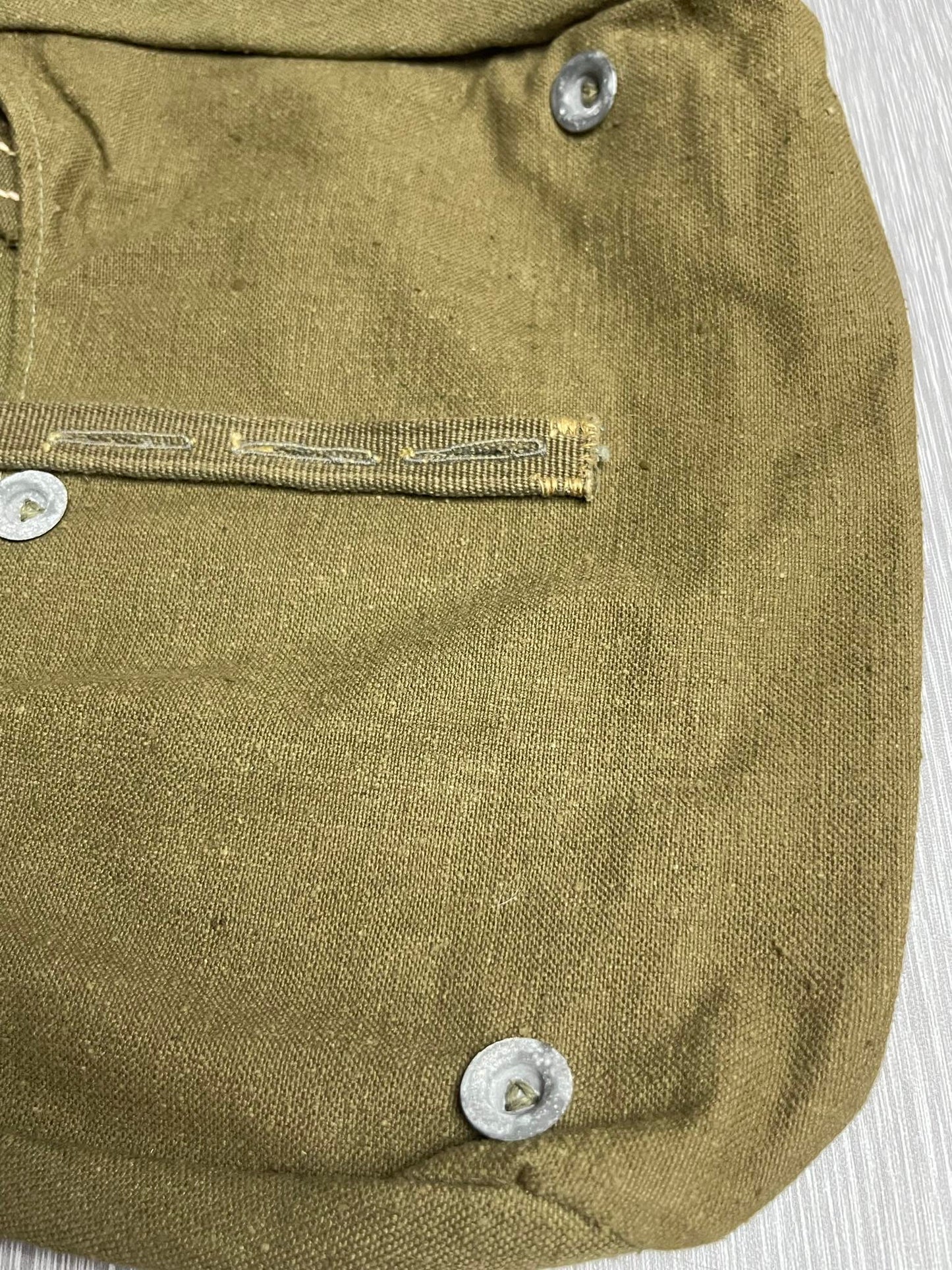 GERMAN WW2 DEUTSCHE AFRIKA KORPS 'DAK' TROPICAL M31 BREAD BAG UNISSUED
