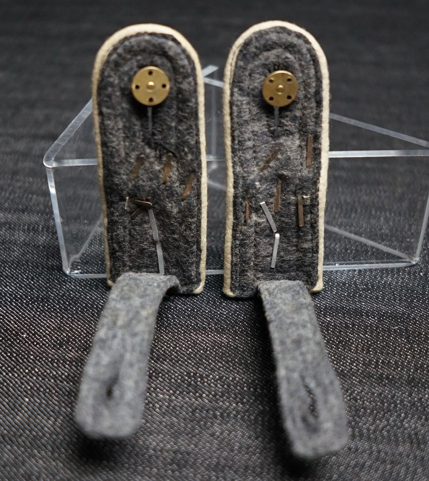 GERMAN WW2 HEER 199TH INFANTRY REGIMENT FELDWEBEL MATCHING SHOULDER STRAPS