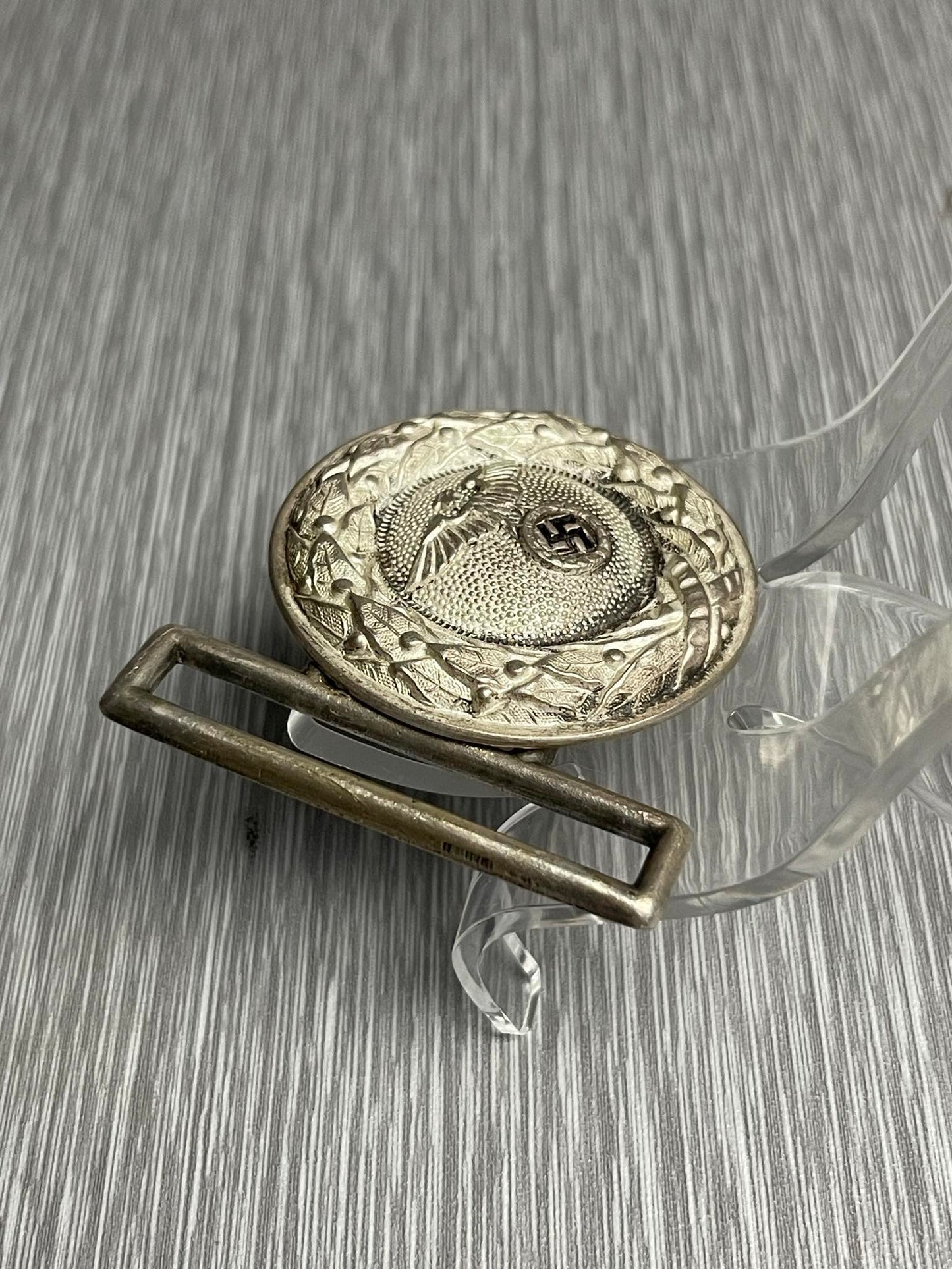 GERMAN WW2 DLV 'DEUTSCHER LUFTSPORTVERBAND' OFFICER BELT BUCKLE 1ST PATTERN RARITY
