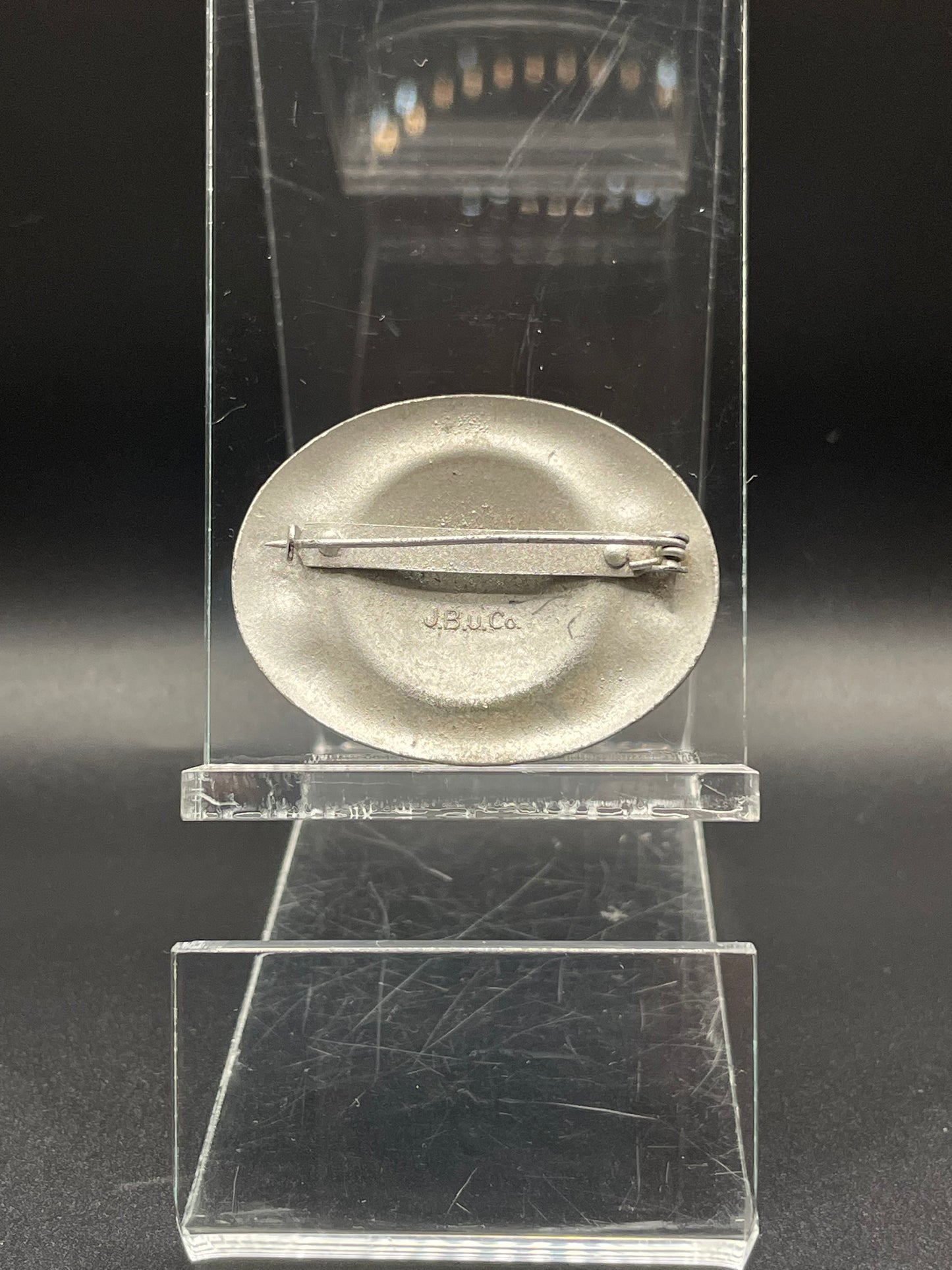 GERMAN WW2 RADWJ BROOCH IN SILVER GRADE BY J.B.U.CO. MINT