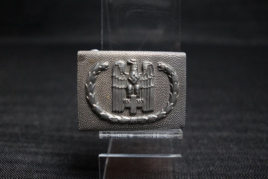 GERMAN WW2 DEUTSCHES ROTES KREUZ “DRK” BELT BUCKLE BY OVERHOFF & CIE. GES.GESCH MARKED