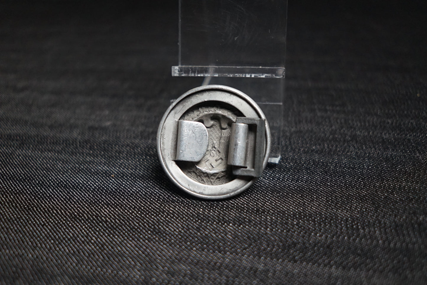 GERMAN WW2 HEER OFFICER ALUMINUM BELT BUCKLE