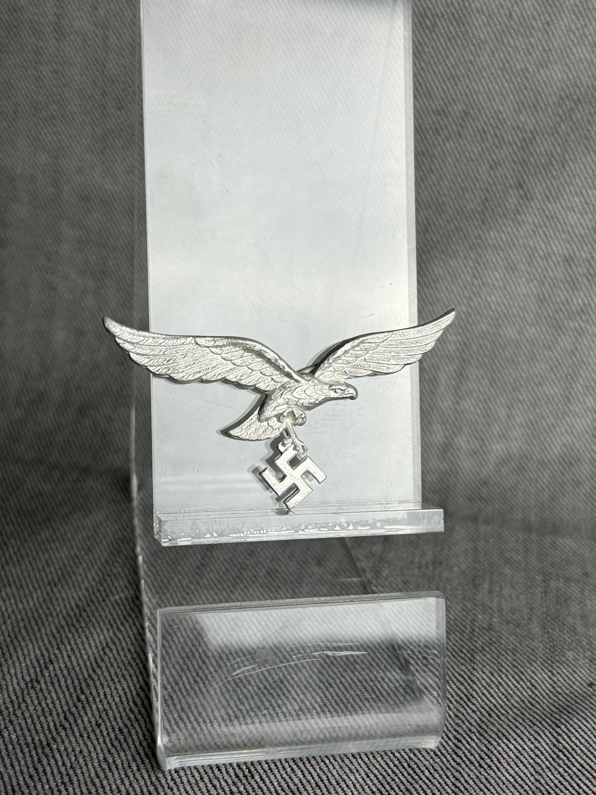 COPY!!! GERMAN WW2 LUFTWAFFE VISOR EAGLE 2ND PATTERN BY E.SCH.L. BEAUTY!