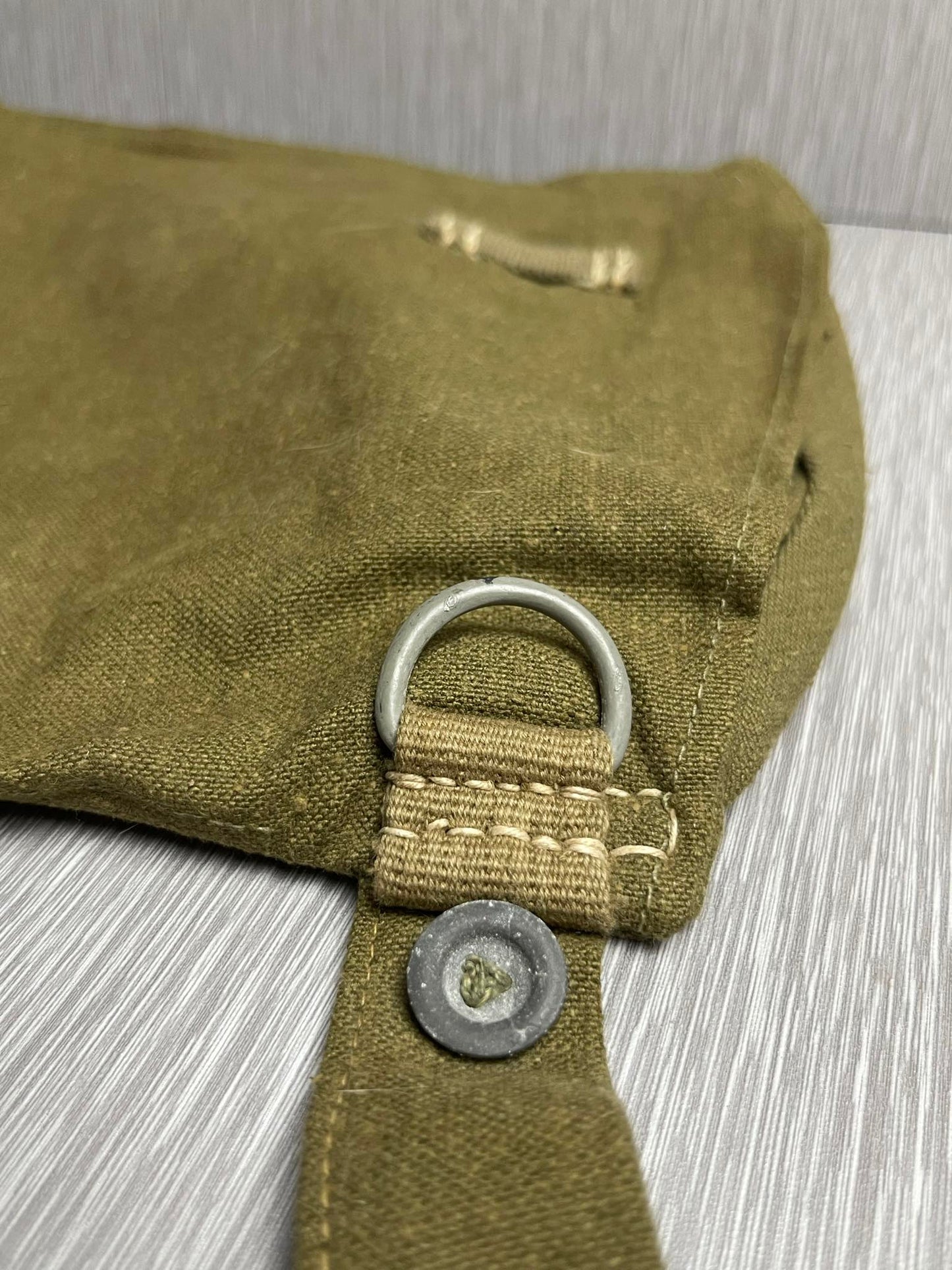 GERMAN WW2 DEUTSCHE AFRIKA KORPS 'DAK' TROPICAL M31 BREAD BAG UNISSUED