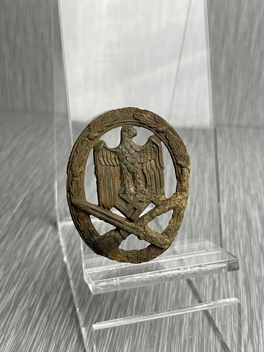 GERMAN WW2 GENERAL ASSAULT BADGE 'GAB' BY ASSMAN RELIC