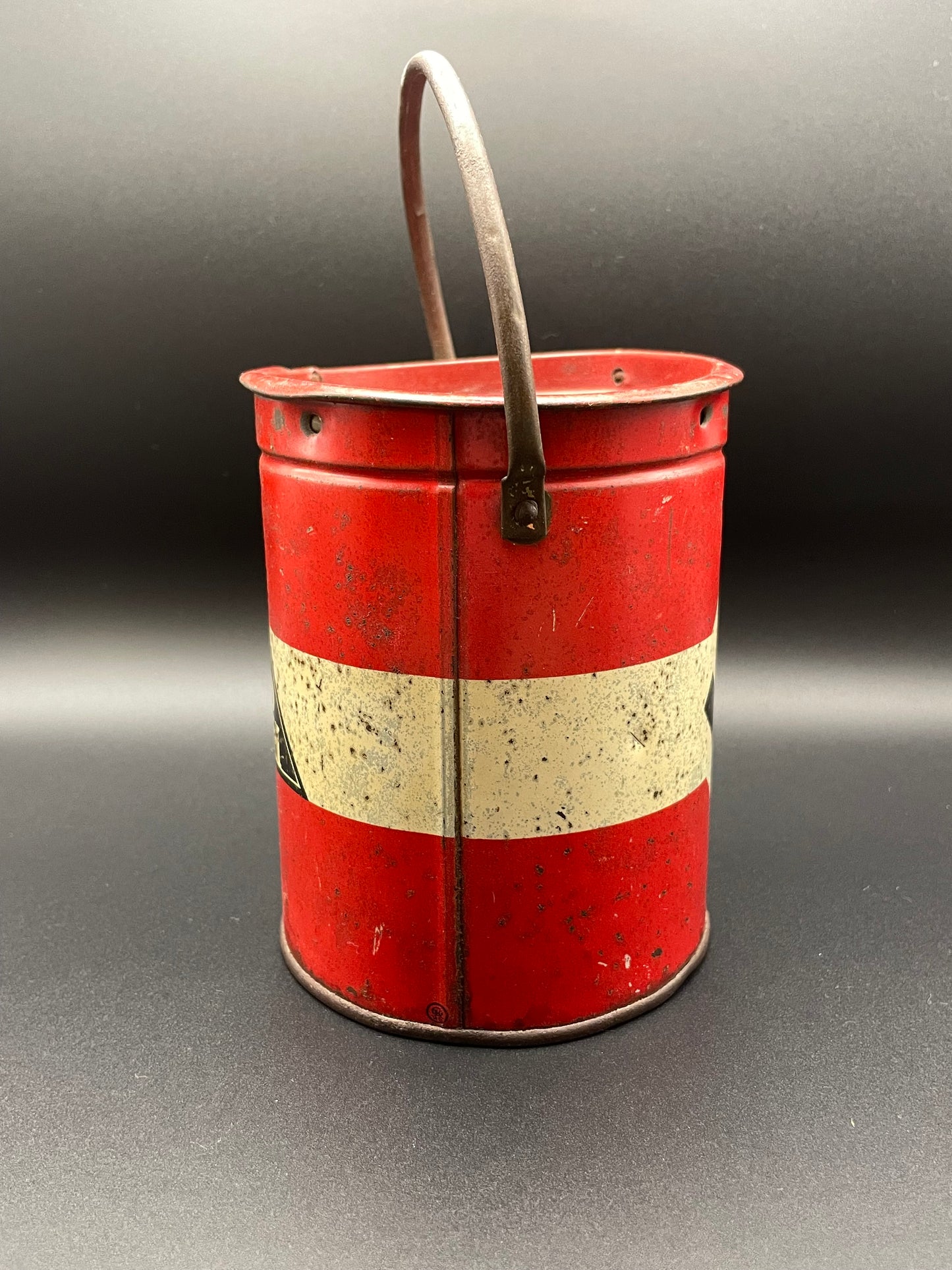 GERMAN WW2 YOUTH HOSTEL ORGANIZATION “DJH” DONATION CAN ONE OF THE RAREST