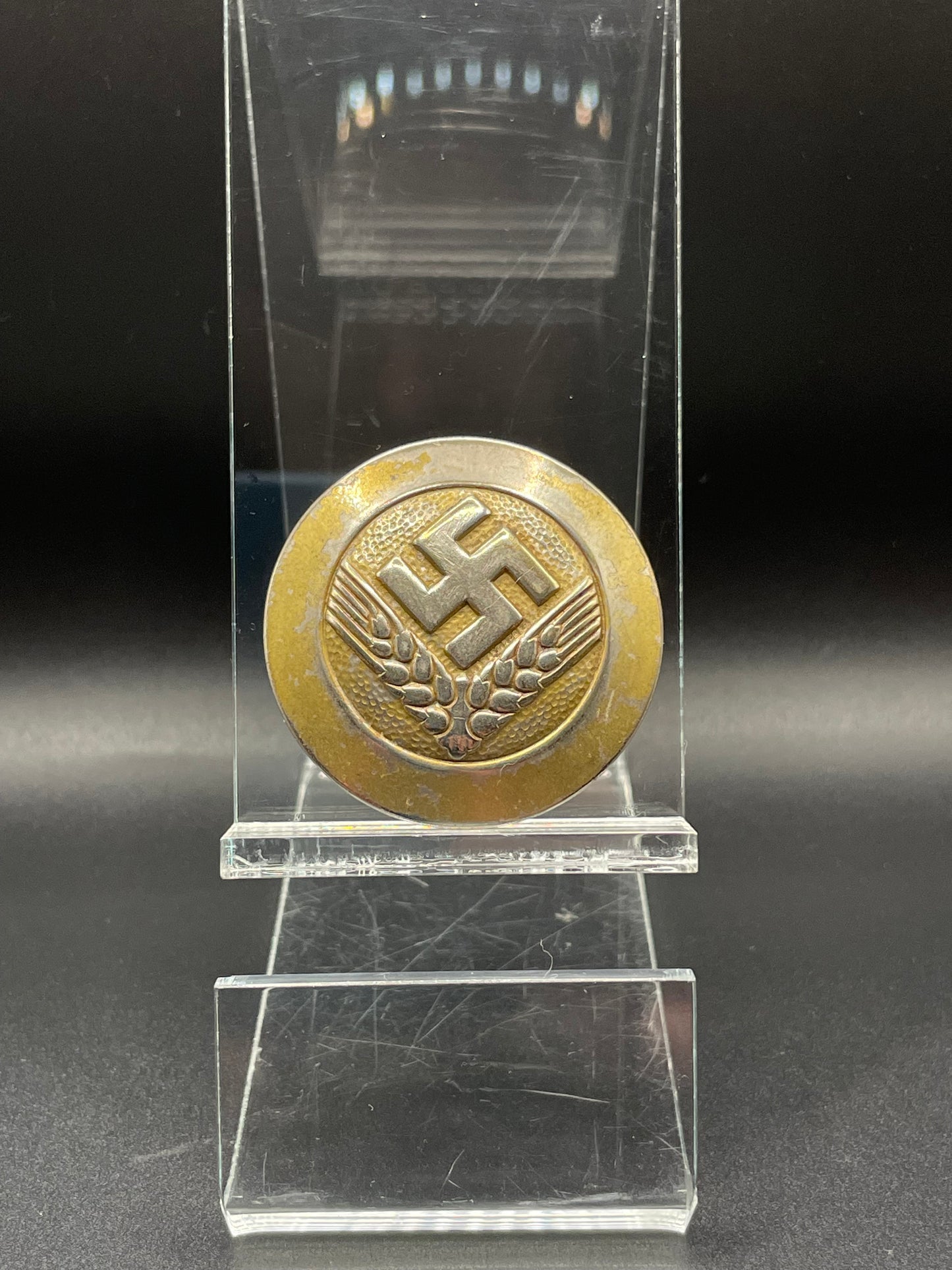 GERMAN WW2 RADWJ STÄBSFUHRERIN BROOCH IN GOLD