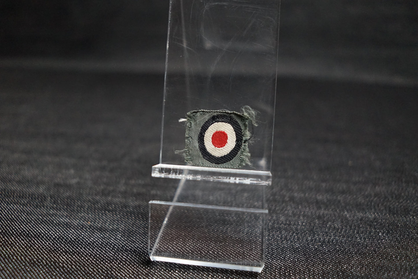 GERMAN WW2 WEHRMACHT HEER TRI-COLOR COCKADE IN CLOTH