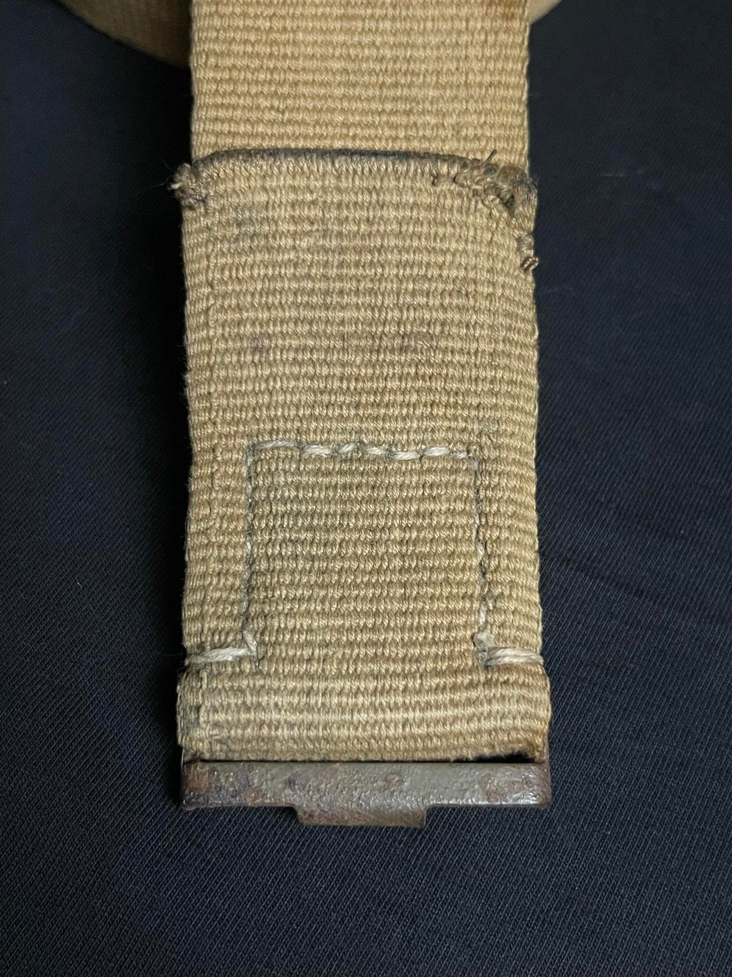 GERMAN WW2 DAK 'DEUTSCHE AFRIKA KORPS' CANVAS BELT 95CM