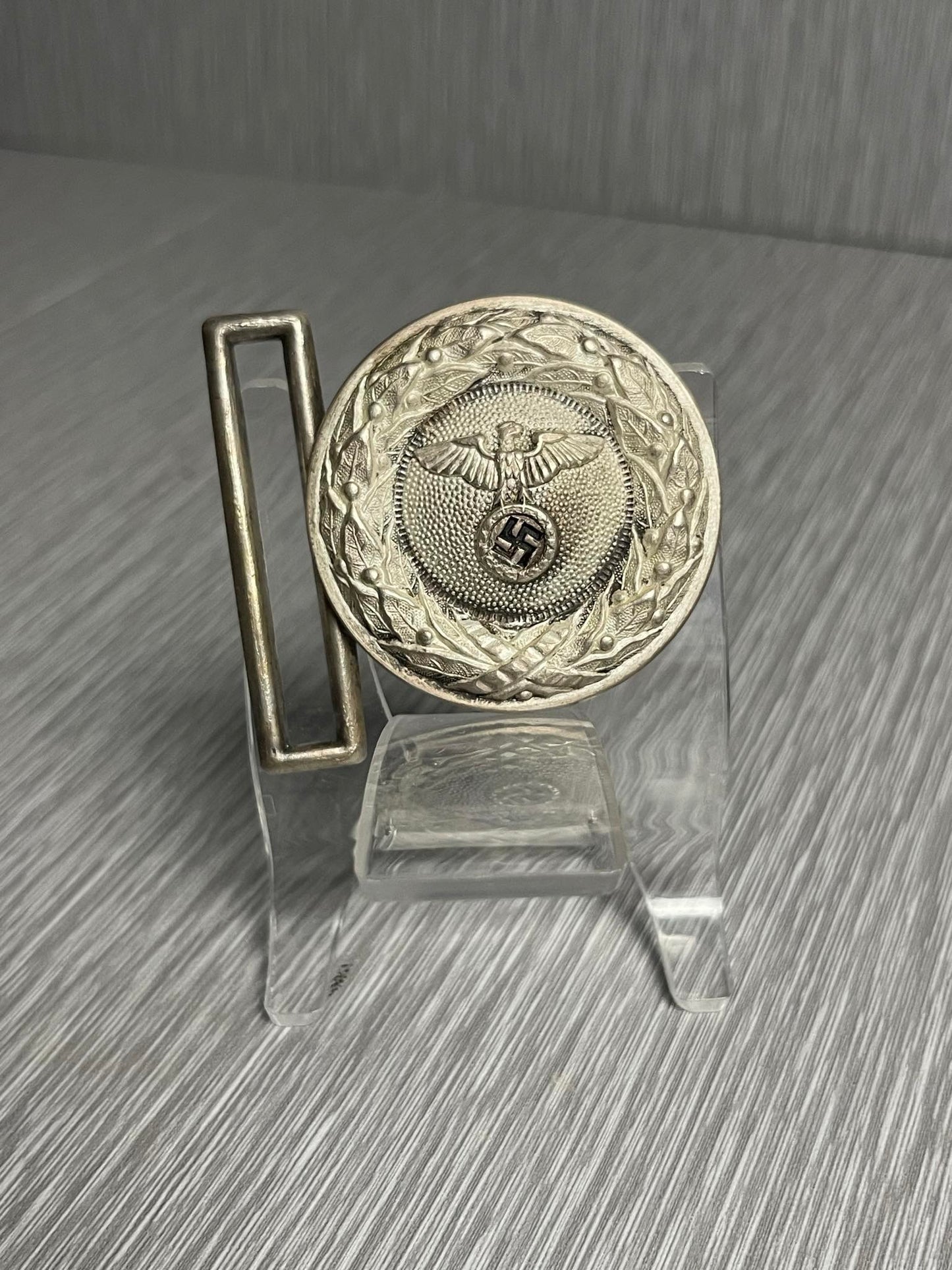GERMAN WW2 DLV 'DEUTSCHER LUFTSPORTVERBAND' OFFICER BELT BUCKLE 1ST PATTERN RARITY
