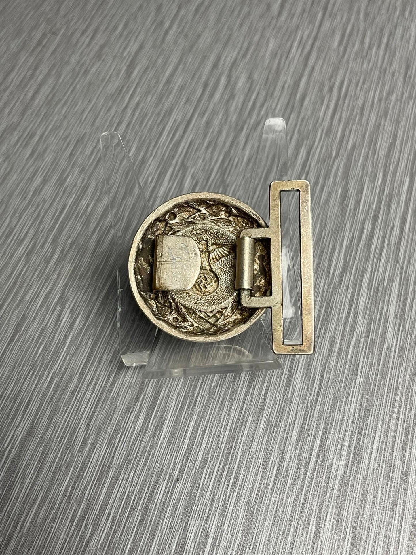 GERMAN WW2 DLV 'DEUTSCHER LUFTSPORTVERBAND' OFFICER BELT BUCKLE 1ST PATTERN RARITY