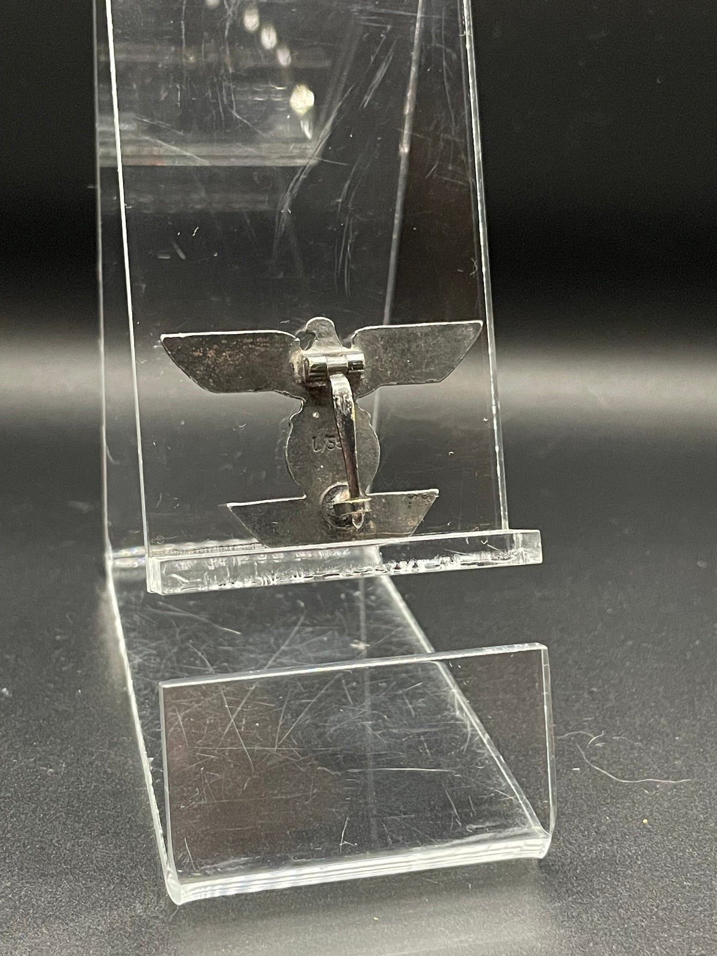 GERMAN WW2 LATE WAR FIRST CLASS SPANGE TO THE IRON CROSS IN ZINC BY FUNCKE & BRÜNINGHAUS “L/56” RARE