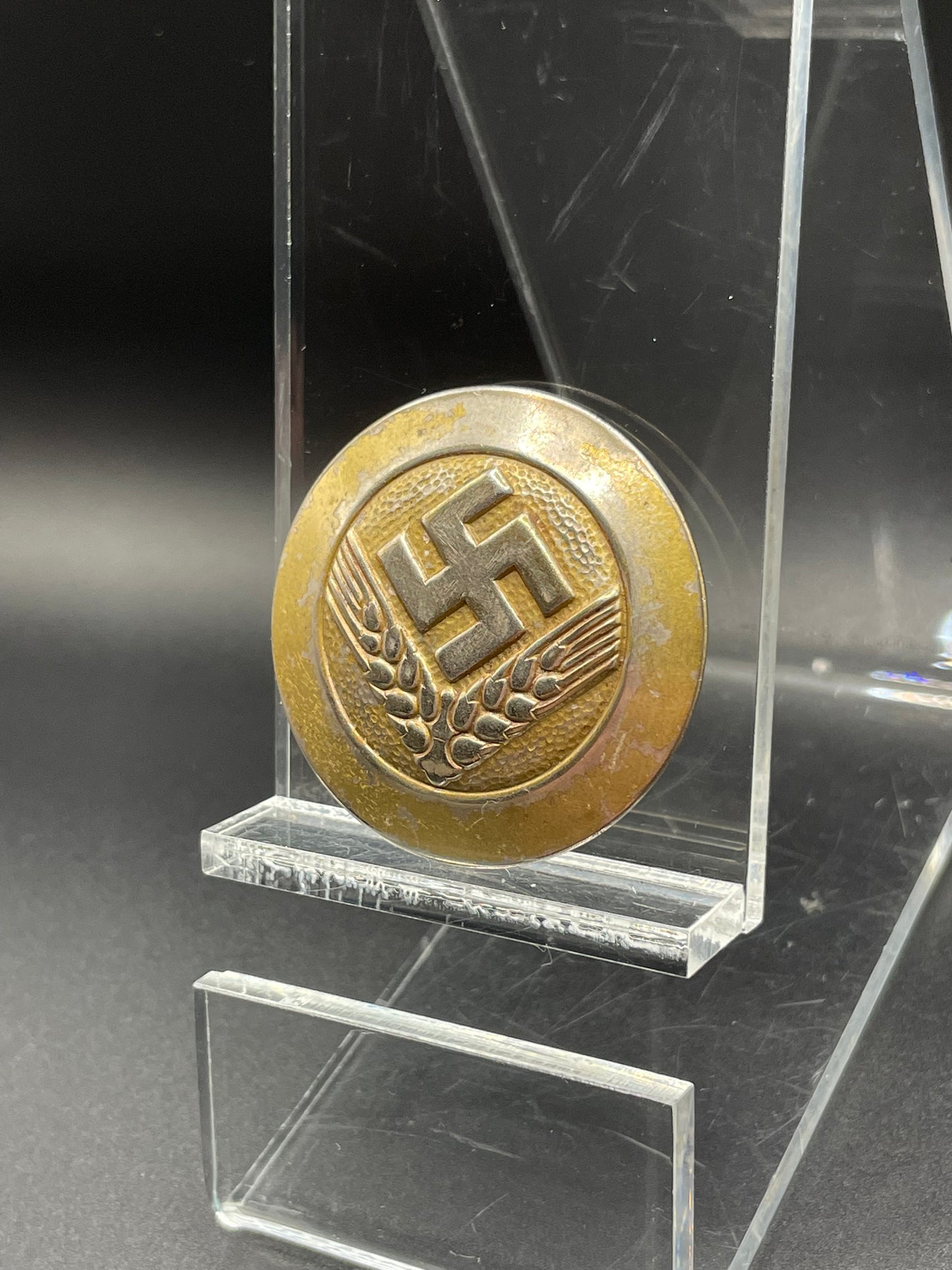 GERMAN WW2 RADWJ STÄBSFUHRERIN BROOCH IN GOLD