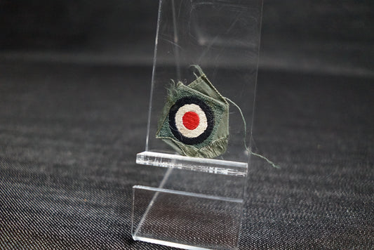 GERMAN WW2 WEHRMACHT HEER TRI-COLOR COCKADE IN CLOTH #2