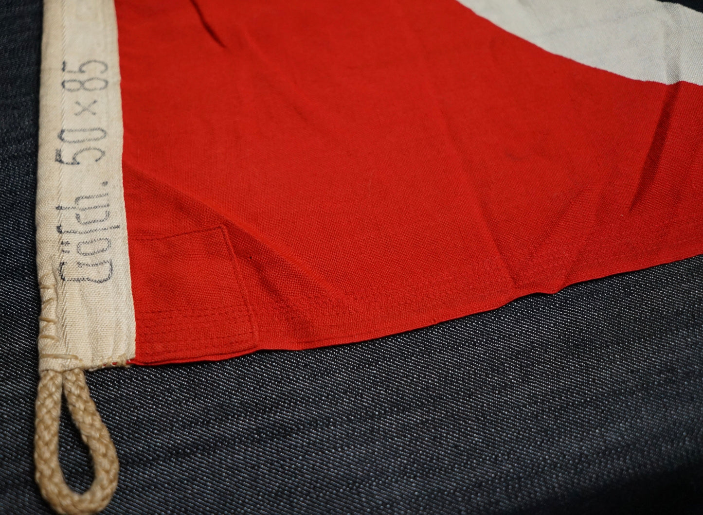 GERMAN WW2 KRIEGSMARINE „GÖSCH” BATTLE FLAG 50CM x 85CM RARE VARIANT