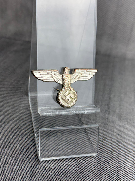 GERMAN WW2 EARLY NSDAP VISOR CAP EAGLE IN CUPAL RZM M1/16