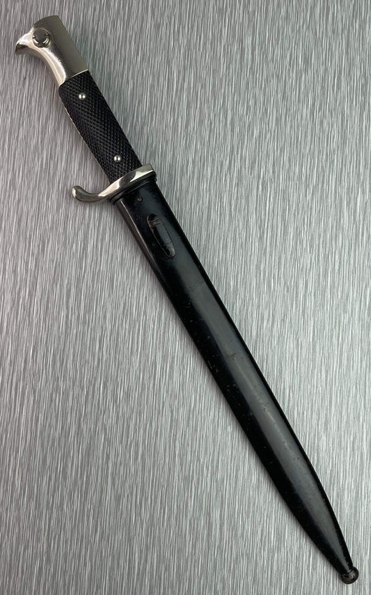 GERMAN WW2 HEER ARTILLERY EM/NCO LONG DRESS BAYONET BY WKC