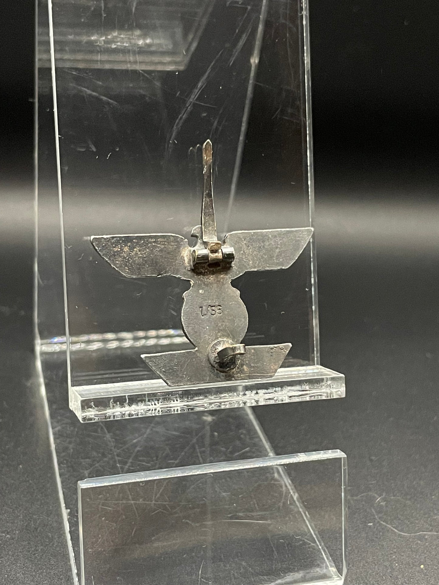 GERMAN WW2 LATE WAR FIRST CLASS SPANGE TO THE IRON CROSS IN ZINC BY FUNCKE & BRÜNINGHAUS “L/56” RARE