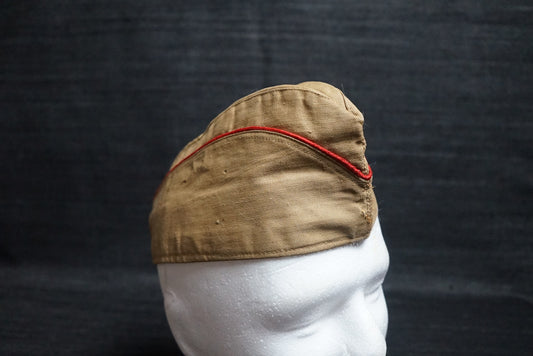 GERMAN WW2 HITLER YOUTH HJ OVERSEAS CAP W/ NO INSIGNIA