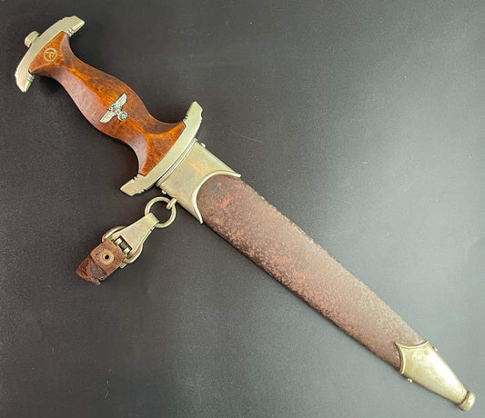 GERMAN WW2 EARLY SA "STURMABTEILUNG" DAGGER BY ADOLF VOLKER SCHMALKALDEN