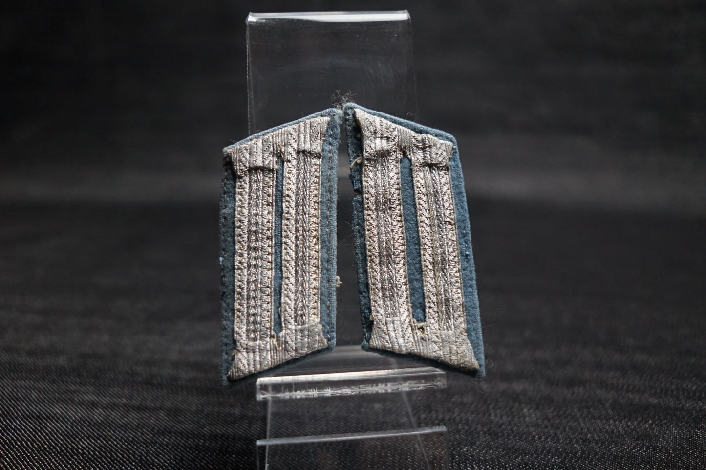 GERMAN WW2 HEER EM/NCO TRANSPORT MATCHING COLLAR TABS