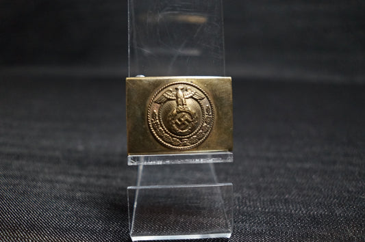 GERMAN WW2 SA YOUTH BRASS BELT BUCKLE