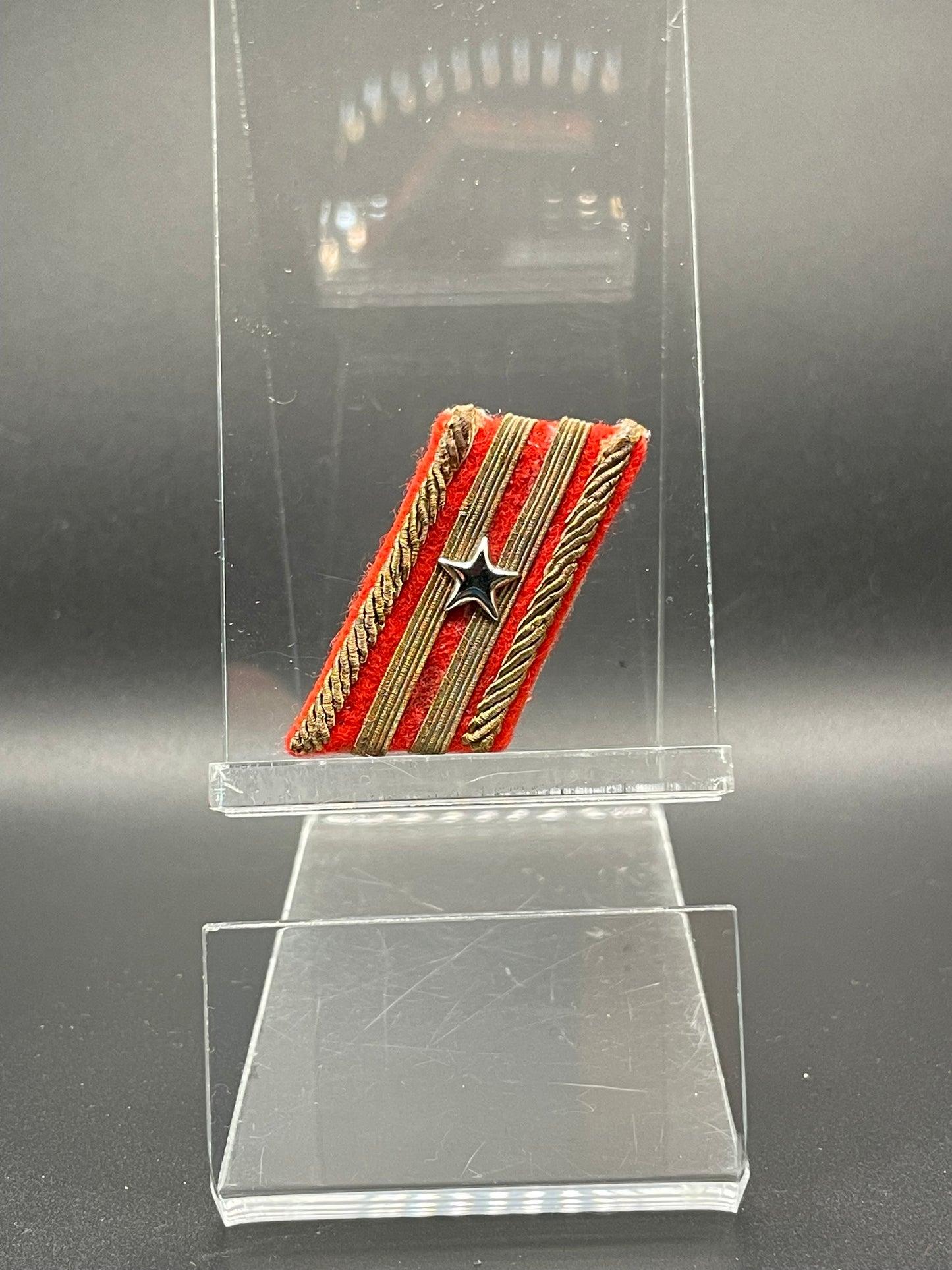 IMPERIAL JAPAN “IJA” WW2 MAJOR TYPE 78 UNIFORM COLLAR TAB