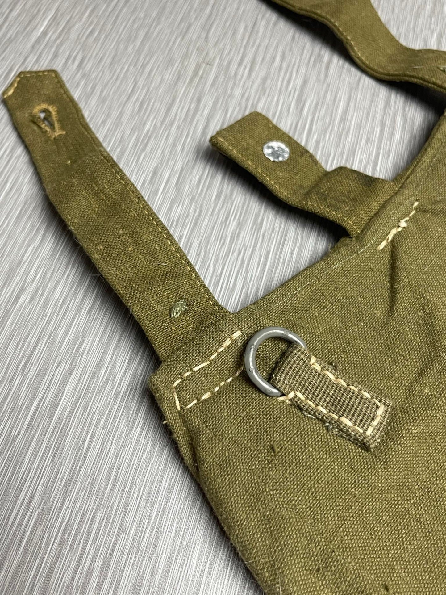 GERMAN WW2 DEUTSCHE AFRIKA KORPS 'DAK' TROPICAL M31 BREAD BAG UNISSUED