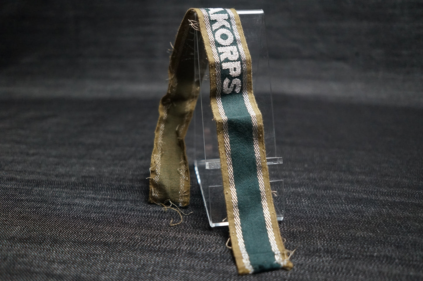 GERMAN WW2 DEUTSCHE AFRIKA KORPS “DAK” CUFFTITLE UNIFORM REMOVED