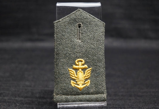 GERMAN WW2 KRIEGSMARINE COASTAL ARTILLERY EM SHOULDER STRAP