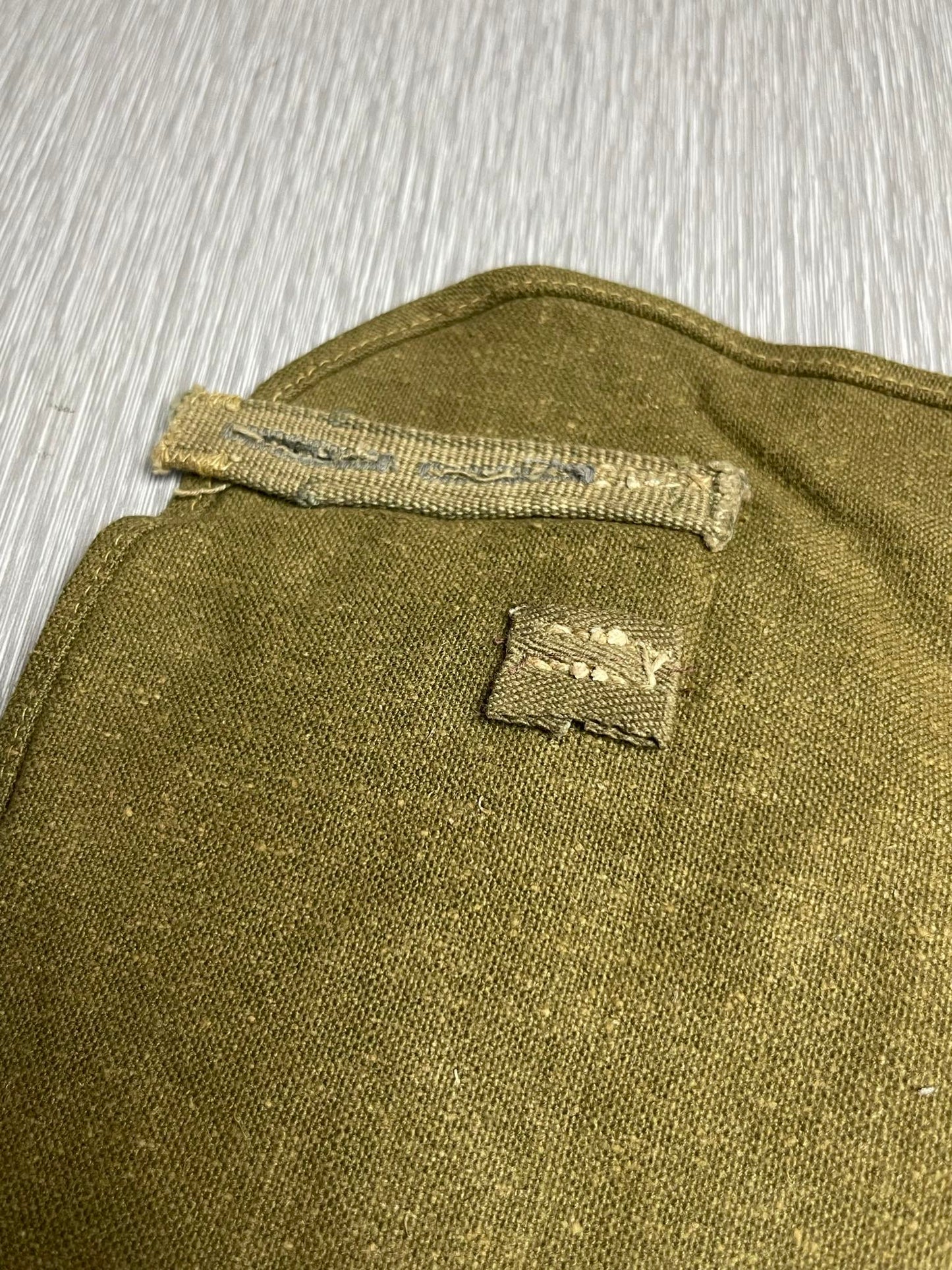 GERMAN WW2 DEUTSCHE AFRIKA KORPS 'DAK' TROPICAL M31 BREAD BAG UNISSUED
