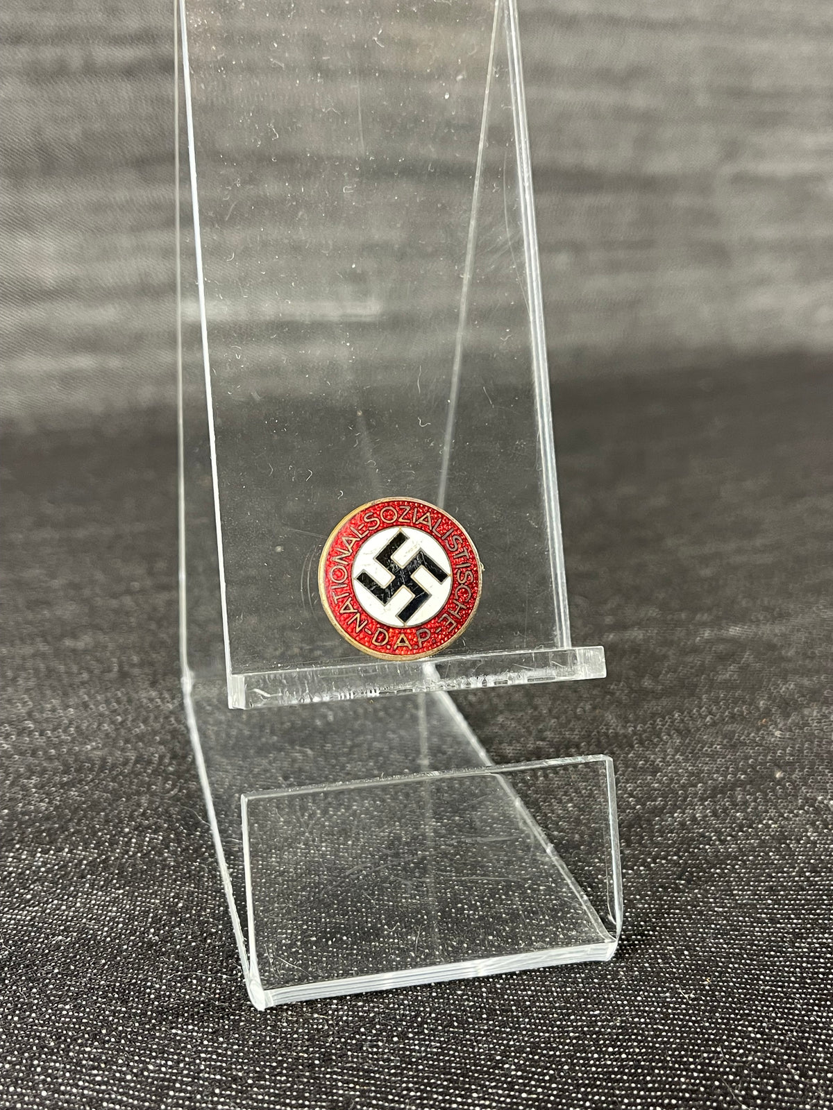 RARE GERMAN WW2 NSDAP PARTY MEMBER BADGE RZM M1/145