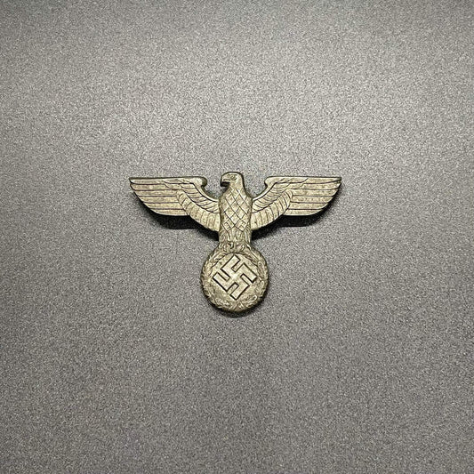 GERMAN WW2 POSTSCHUTZ VISOR CAP EAGLE RZM M1/111