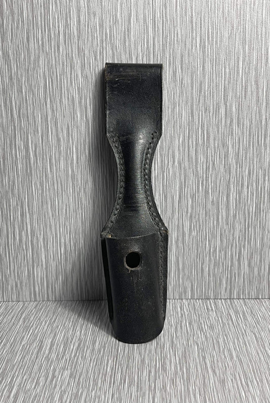 GERMAN WW2 K98 DRESS BAYONET BLACK LEATHER FROG BY K&S SOLINGEN 1944