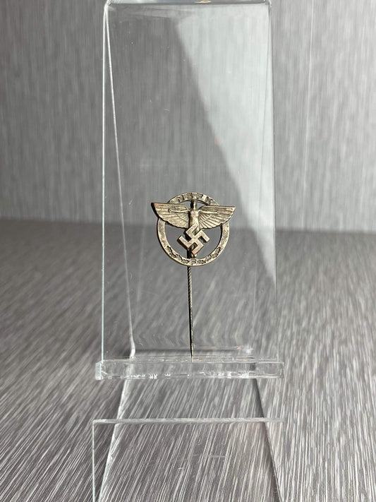 GERMAN WW2 NSFK NATIONALSOZIALISTISCHE FLIEGERKORPS SPONSORING MEMBERS STICKPIN BY GB